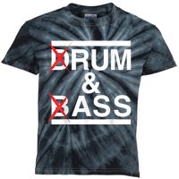 Funny Drum & Bass / Rum & Ass Lovers Kids Tie-Dye T-Shirt