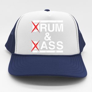 Funny Drum & Bass / Rum & Ass Lovers Trucker Hat