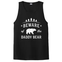 Fathers Day / Beware Daddy Bear Trees / Protective Dads PosiCharge Competitor Tank