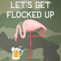 Flamingo Drinking Beer Funny Flamingo Legacy Tie Dye Trucker Hat