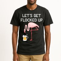Flamingo Drinking Beer Funny Flamingo Tall T-Shirt