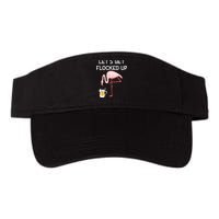 Flamingo Drinking Beer Funny Flamingo Visor