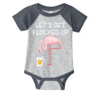 Flamingo Drinking Beer Funny Flamingo Infant Baby Jersey Bodysuit
