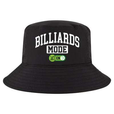 Father's Day Billiards Mode On Funny Billiard Pool Player Gift For Dad Cool Comfort Performance Bucket Hat