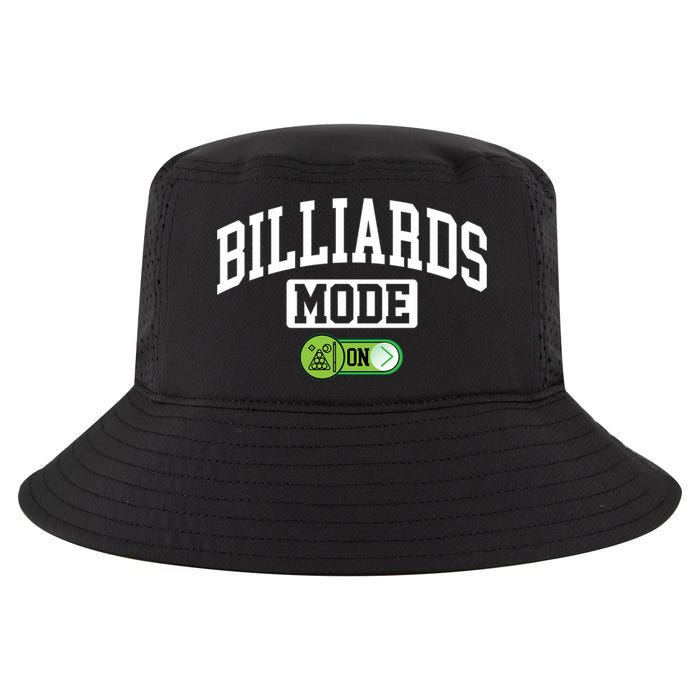 Father's Day Billiards Mode On Funny Billiard Pool Player Gift For Dad Cool Comfort Performance Bucket Hat