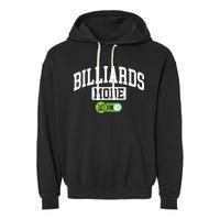 Father's Day Billiards Mode On Funny Billiard Pool Player Gift For Dad Garment-Dyed Fleece Hoodie