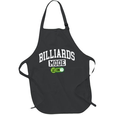 Father's Day Billiards Mode On Funny Billiard Pool Player Gift For Dad Apron