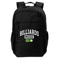 Father's Day Billiards Mode On Funny Billiard Pool Player Gift For Dad Backpack