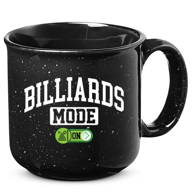 Father's Day Billiards Mode On Funny Billiard Pool Player Gift For Dad 15oz Campfire Ceramic Mug