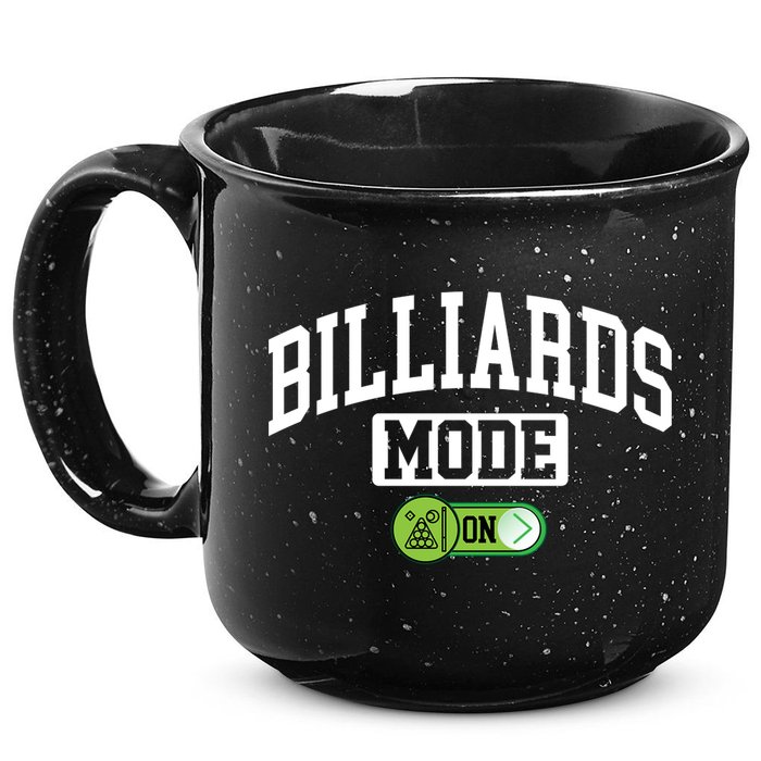 Father's Day Billiards Mode On Funny Billiard Pool Player Gift For Dad 15oz Campfire Ceramic Mug
