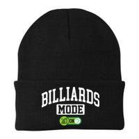 Father's Day Billiards Mode On Funny Billiard Pool Player Gift For Dad Beanie