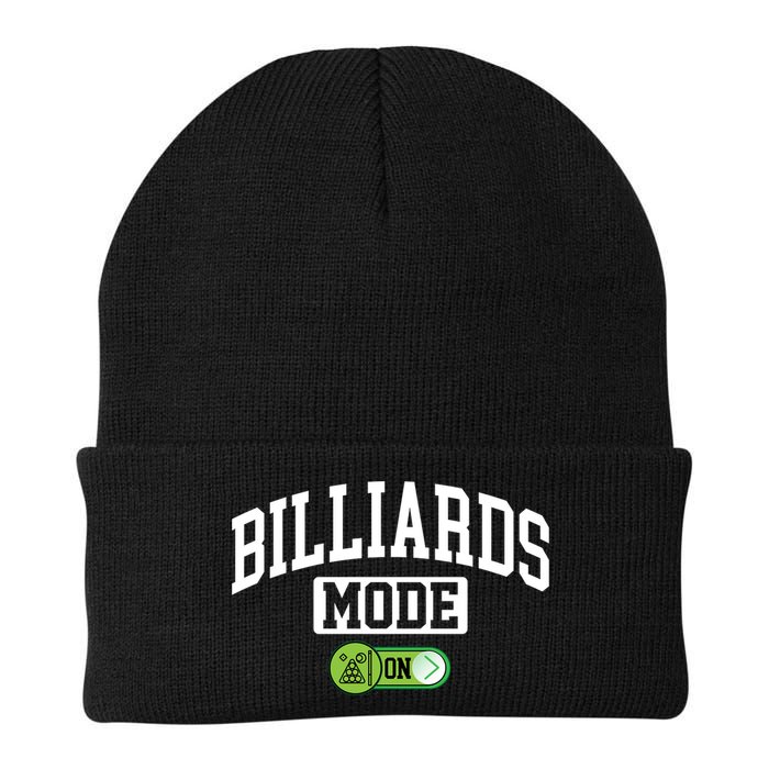 Father's Day Billiards Mode On Funny Billiard Pool Player Gift For Dad Beanie