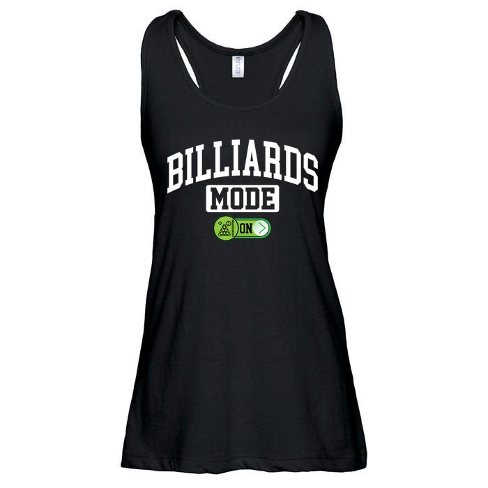 Father's Day Billiards Mode On Funny Billiard Pool Player Gift For Dad Ladies Essential Flowy Tank