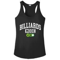 Father's Day Billiards Mode On Funny Billiard Pool Player Gift For Dad Ladies PosiCharge Competitor Racerback Tank