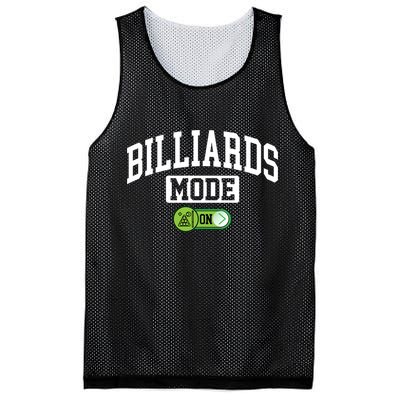 Father's Day Billiards Mode On Funny Billiard Pool Player Gift For Dad Mesh Reversible Basketball Jersey Tank