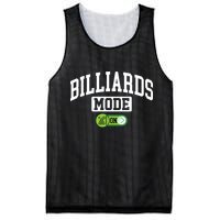 Father's Day Billiards Mode On Funny Billiard Pool Player Gift For Dad Mesh Reversible Basketball Jersey Tank