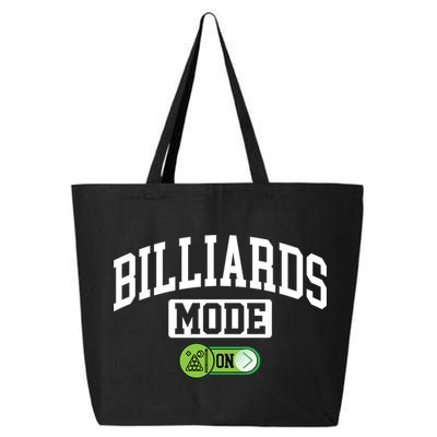 Father's Day Billiards Mode On Funny Billiard Pool Player Gift For Dad 25L Jumbo Tote