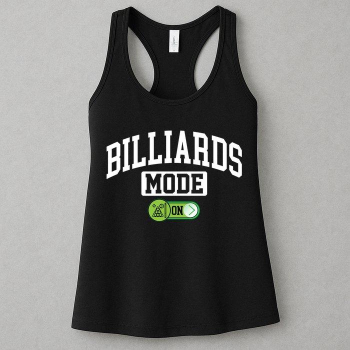 Father's Day Billiards Mode On Funny Billiard Pool Player Gift For Dad Womens Tank Top