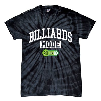 Father's Day Billiards Mode On Funny Billiard Pool Player Gift For Dad Tie-Dye T-Shirt