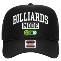 Father's Day Billiards Mode On Funny Billiard Pool Player Gift For Dad Trucker Hat