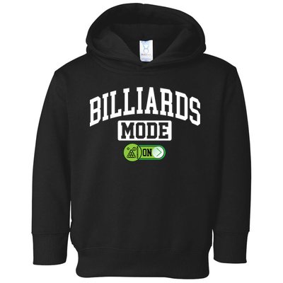 Father's Day Billiards Mode On Funny Billiard Pool Player Gift For Dad Toddler Hoodie