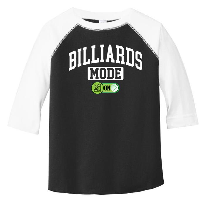 Father's Day Billiards Mode On Funny Billiard Pool Player Gift For Dad Toddler Fine Jersey T-Shirt