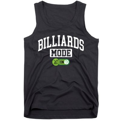 Father's Day Billiards Mode On Funny Billiard Pool Player Gift For Dad Tank Top