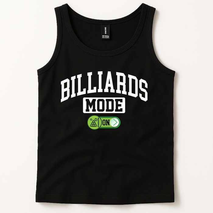 Father's Day Billiards Mode On Funny Billiard Pool Player Gift For Dad Tank Top