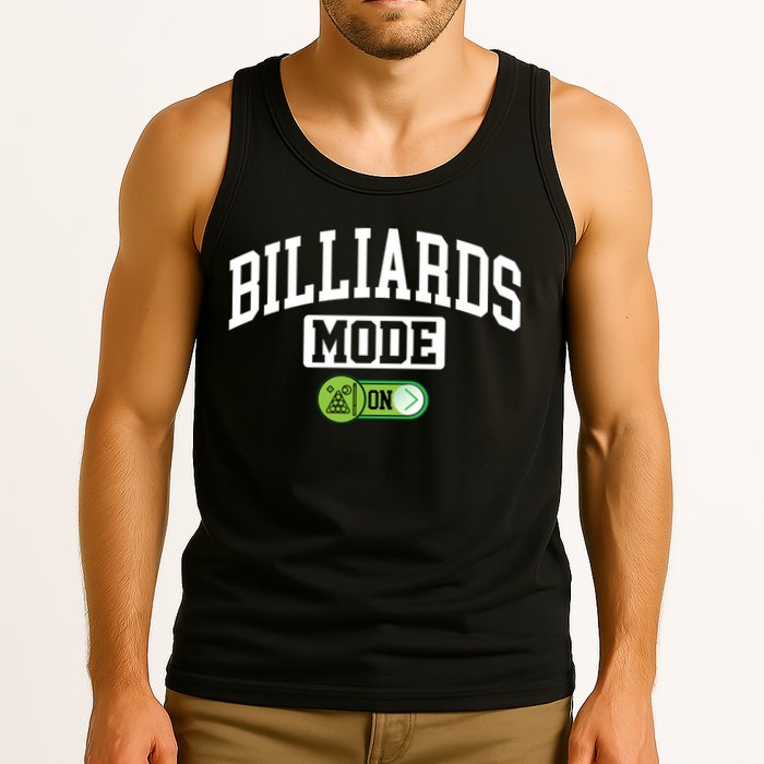 Father's Day Billiards Mode On Funny Billiard Pool Player Gift For Dad Tank Top