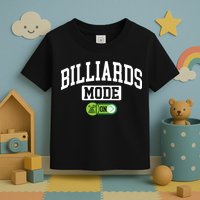Father's Day Billiards Mode On Funny Billiard Pool Player Gift For Dad Toddler T-Shirt