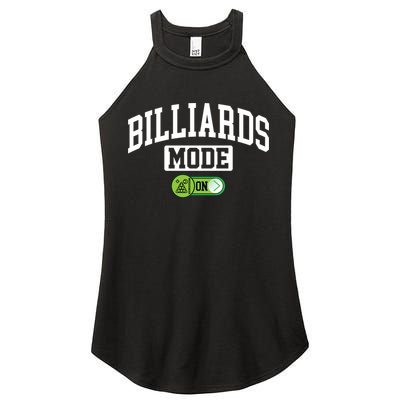 Father's Day Billiards Mode On Funny Billiard Pool Player Gift For Dad Women's Perfect Tri Rocker Tank