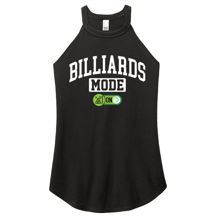 Father's Day Billiards Mode On Funny Billiard Pool Player Gift For Dad Women's Perfect Tri Rocker Tank