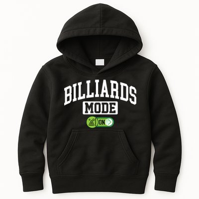 Father's Day Billiards Mode On Funny Billiard Pool Player Gift For Dad Kids Hoodie
