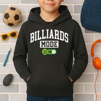 Father's Day Billiards Mode On Funny Billiard Pool Player Gift For Dad Kids Hoodie