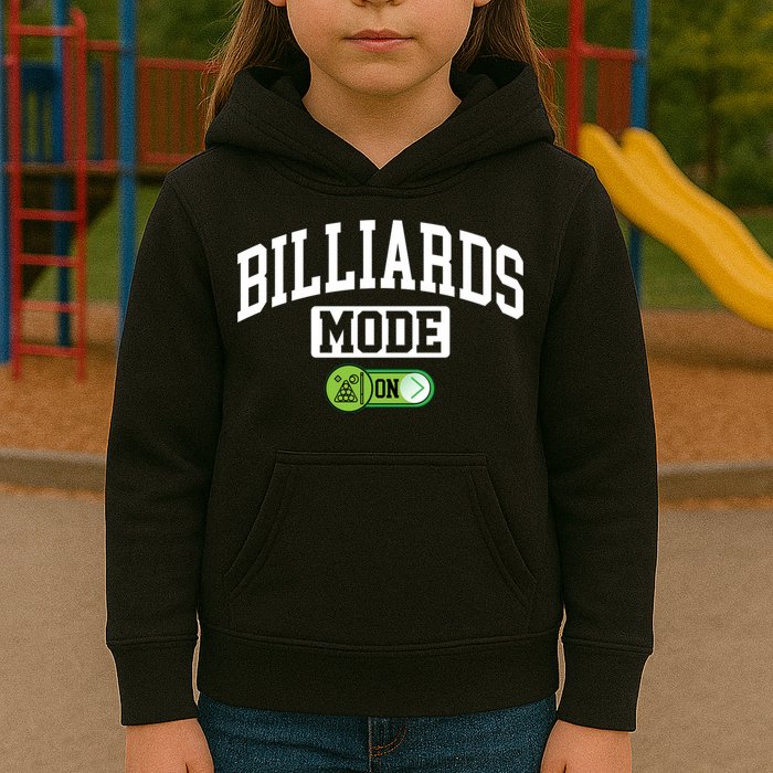 Father's Day Billiards Mode On Funny Billiard Pool Player Gift For Dad Kids Hoodie