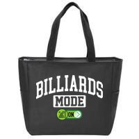 Father's Day Billiards Mode On Funny Billiard Pool Player Gift For Dad Zip Tote Bag