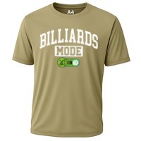 Father's Day Billiards Mode On Funny Billiard Pool Player Gift For Dad Performance Shirt