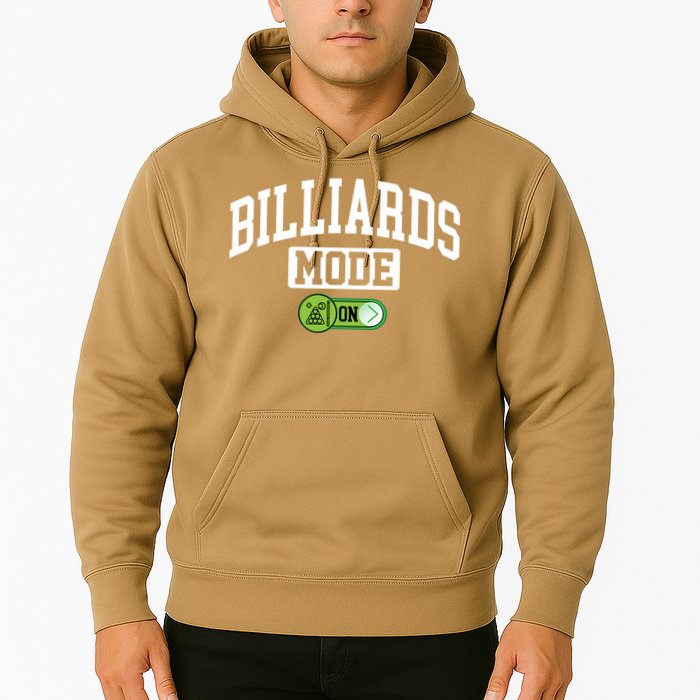 Father's Day Billiards Mode On Funny Billiard Pool Player Gift For Dad Hoodie