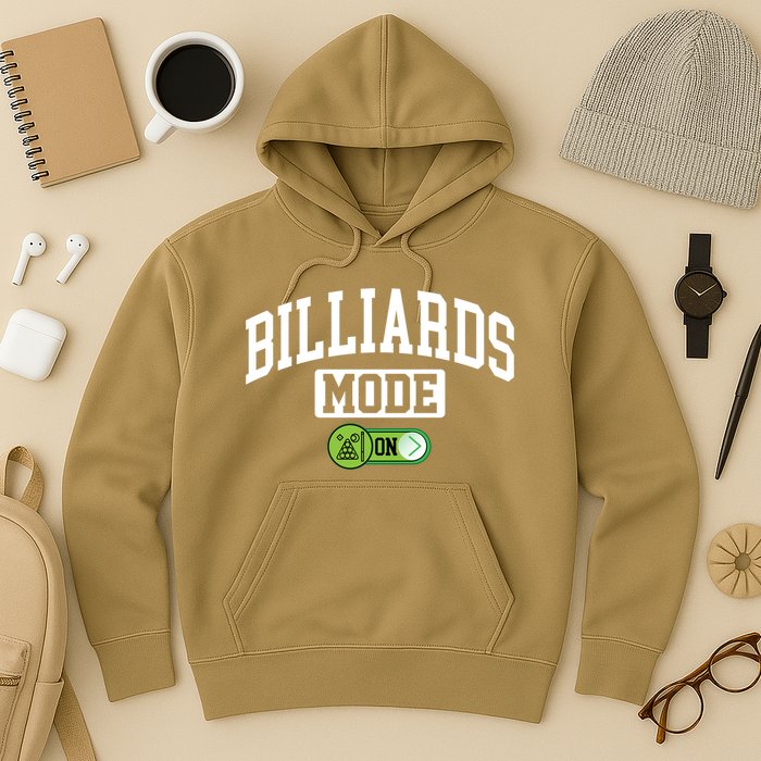 Father's Day Billiards Mode On Funny Billiard Pool Player Gift For Dad Hoodie