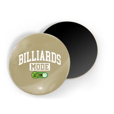 Father's Day Billiards Mode On Funny Billiard Pool Player Gift For Dad Magnet
