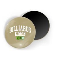 Father's Day Billiards Mode On Funny Billiard Pool Player Gift For Dad Magnet
