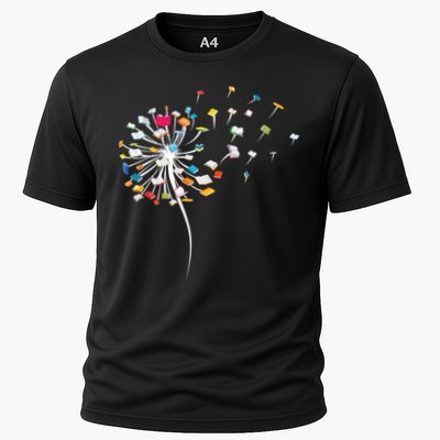 Funny Dandelion Books Gift For Reading Lover Gift Performance Shirt