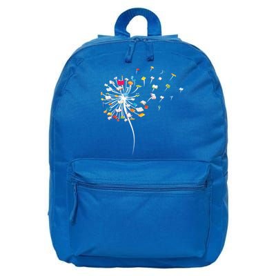Funny Dandelion Books Gift For Reading Lover Gift 16 in Basic Backpack