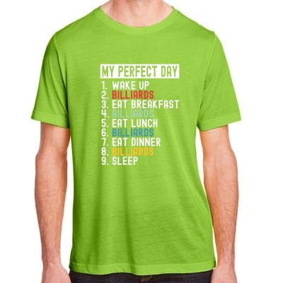 Father's Day Billiards My Perfect Day Gift For Dad Adult ChromaSoft Performance T-Shirt