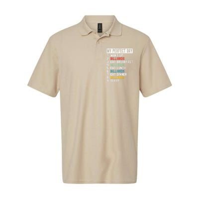 Father's Day Billiards My Perfect Day Gift For Dad Softstyle Adult Sport Polo