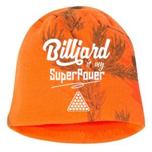 Father's Day Billiards Is My Superpower Funny Pool Gift For Dad Kati - Camo Knit Beanie