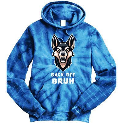 Fierce Dog Bruh Badass Tie Dye Hoodie