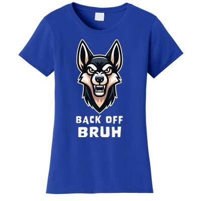 Fierce Dog Bruh Badass Women's T-Shirt