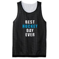 Father's Day BEST HOCKEY DAY EVER Gift Mesh Reversible Basketball Jersey Tank