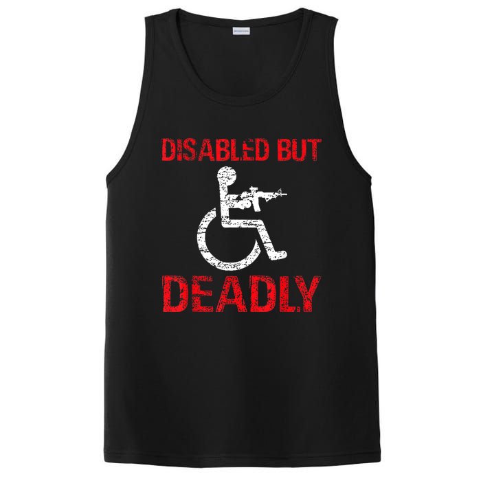 Funny Disabled But Deadly PosiCharge Competitor Tank